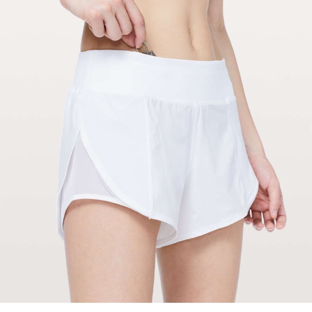 Lulu lemon attack the track white shorts - Picture 5 of 5